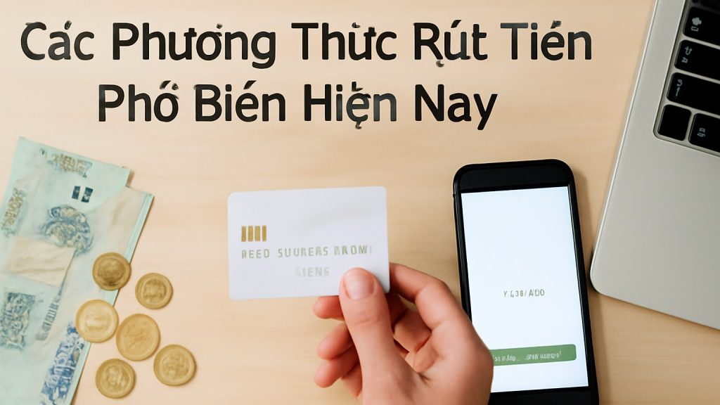 Minh họa: Các Phương Thức Rút Tiền Phổ Biến Hiện Nay