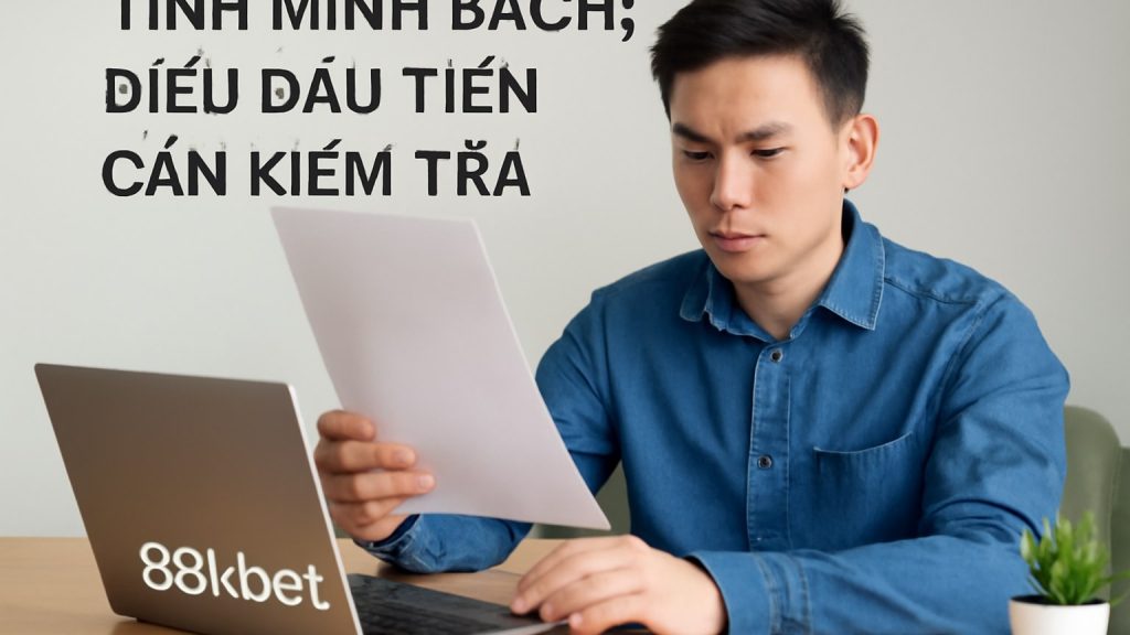 Minh họa: 1) Tính minh bạch: điều đầu tiên cần kiểm tra