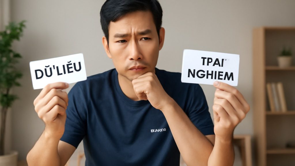 Minh họa: Hiểu đúng nhu cầu: bạn cần “dữ liệu” hay “trải nghiệm”?